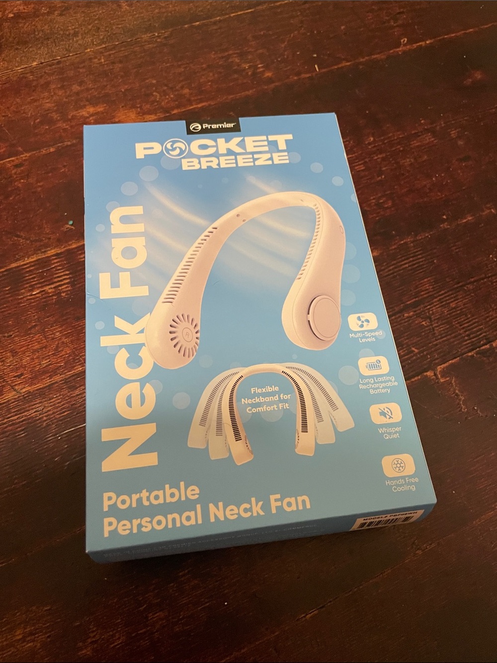 Premier Pocket Breeze Neck Fan
